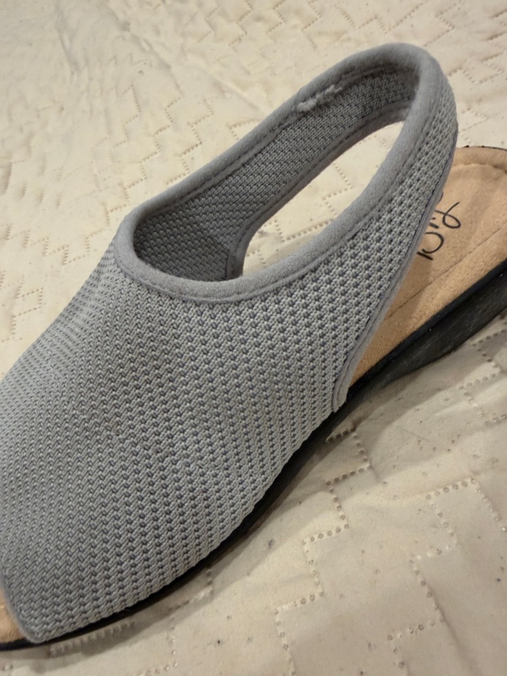 Lifestride gray slingback sandals, 6 1/2 - Picture 5 of 8
